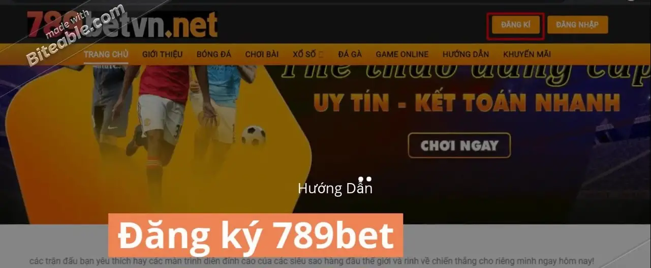 Hướng dẫn Đăng ký nhà cái 789BET - Tìm hiểu quy trình và lợi ích